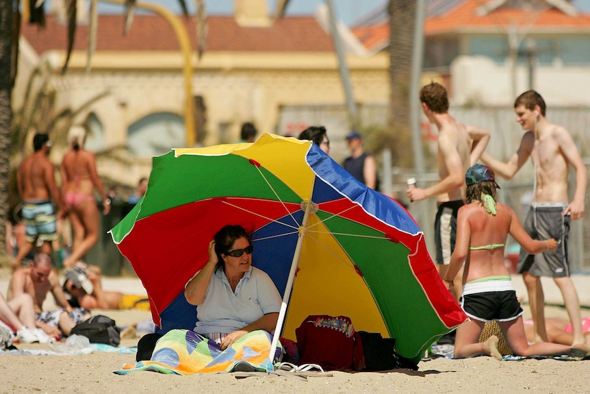 Melbourne reached a top of 43.2 degrees