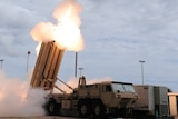 US missile defence system THAAD (Terminal High Altitude Area Defence)