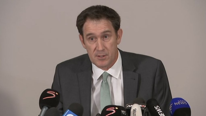 Cricket Australia's James Sutherland delivers preliminary investigation findings