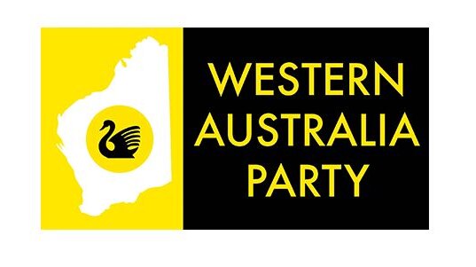 Logo of the Western Australia Party logo.