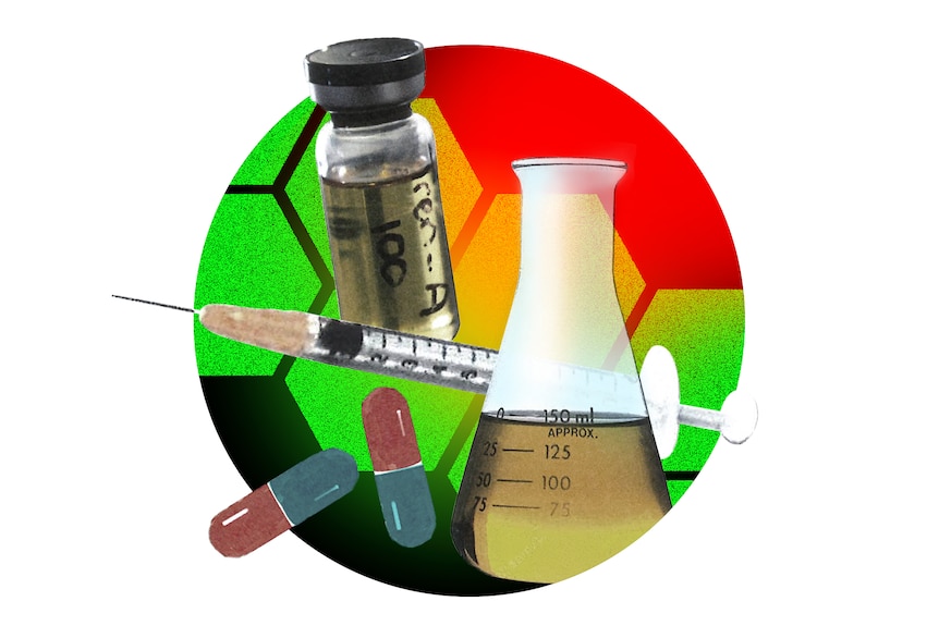 Steroids illustration