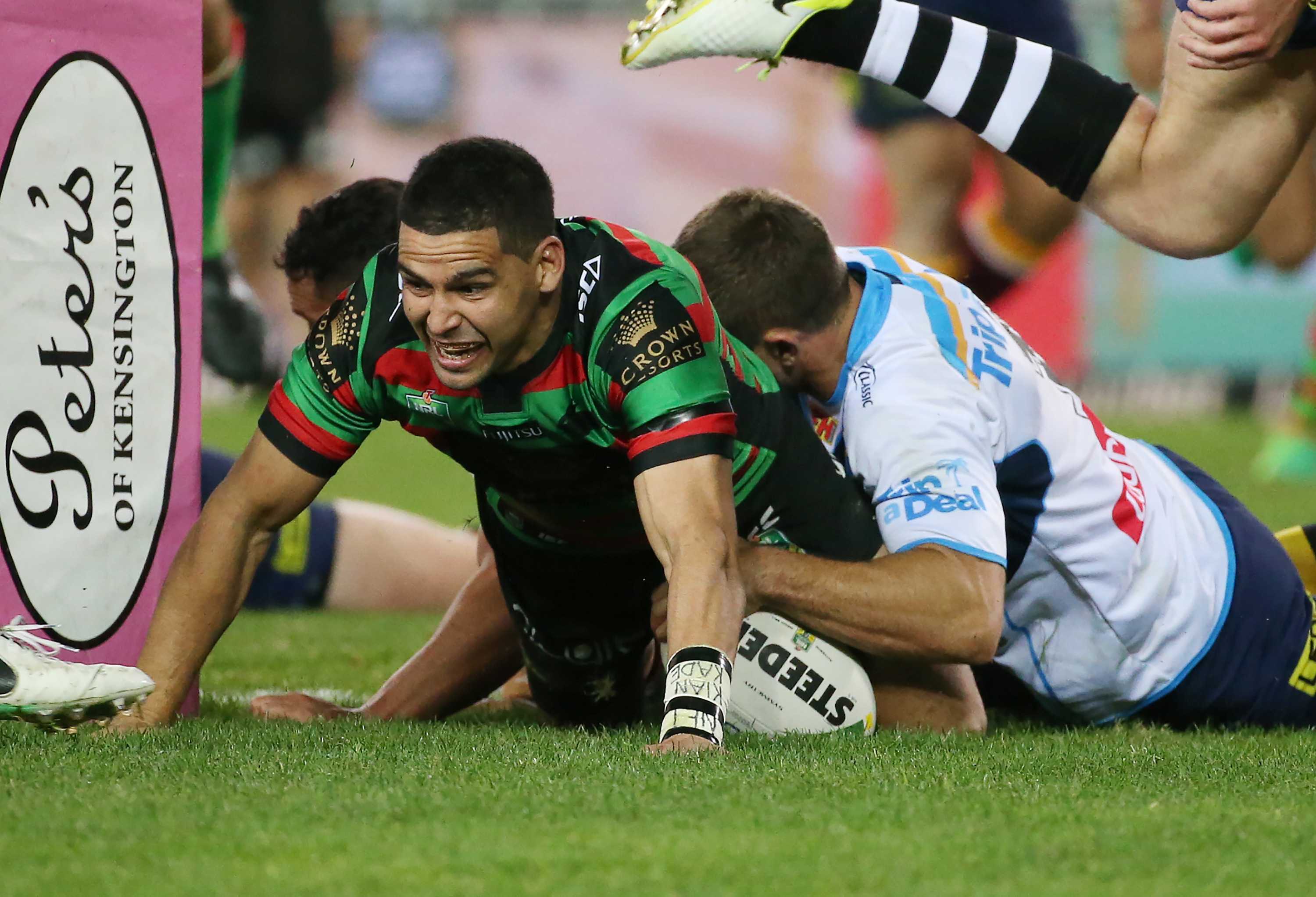 South Sydney Rabbitohs beat Gold Coast Titans 36-20 after a second-half ...