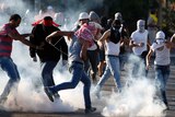 Palestinian mourners protest in Jerusalem
