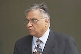 Jayant Patel outside Supreme Court in Brisbane