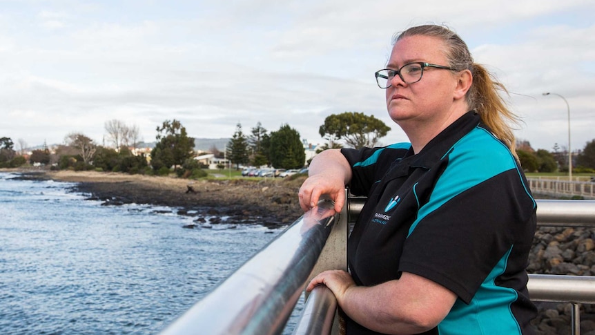 Paramedic Simone Haigh pushed for a senate inquiry into emergency services mental health