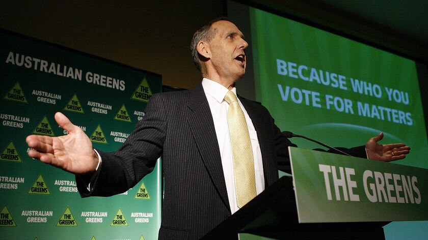 Bob Brown launches Greens election campaign