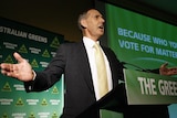 Greens leader Bob Brown says the party will work with the winning government in the Senate.
