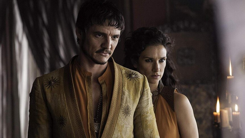 Pedro Pascal and Indira Varma in Game of Thrones (2011)