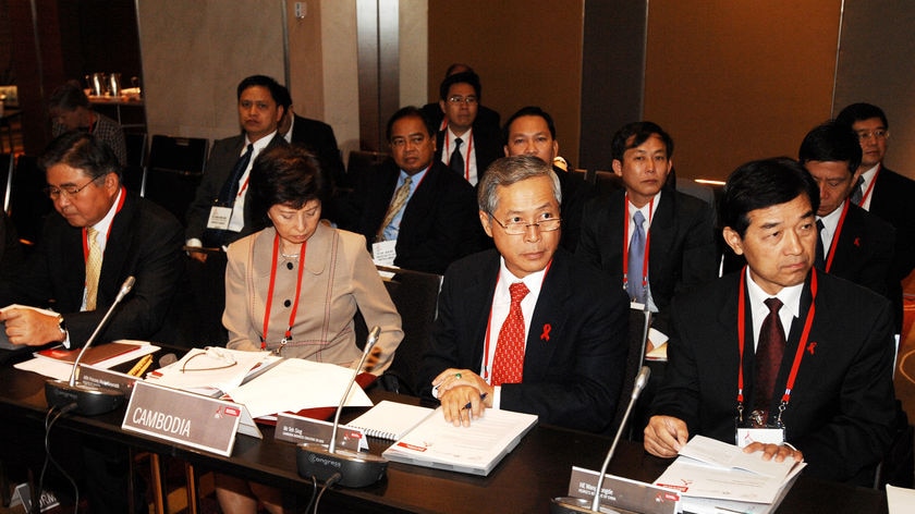 Delegates from across the Asia-Pacific met today for the Third Ministerial Meeting on HIV/AIDS in Sydney. (File photo)