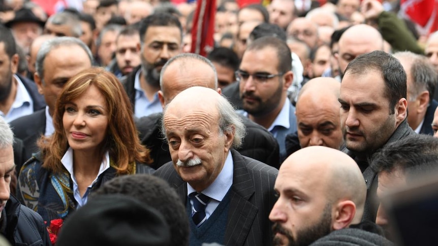 Walid Jumblatt says he wants Lebanon revolution to succeed in ousting ...