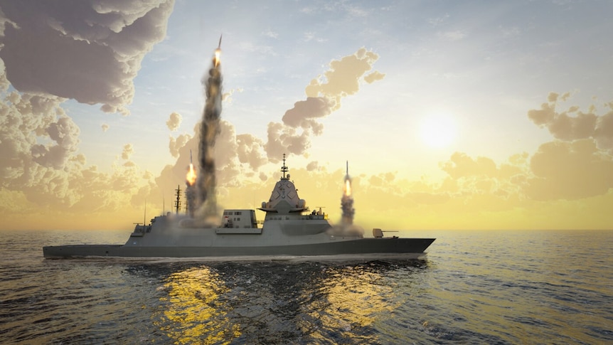 Une augmentation de la puissance de feu létale est proposée pour les navires de guerre de 45 milliards de dollars de la marine alors que le gouvernement envisage une révision navale