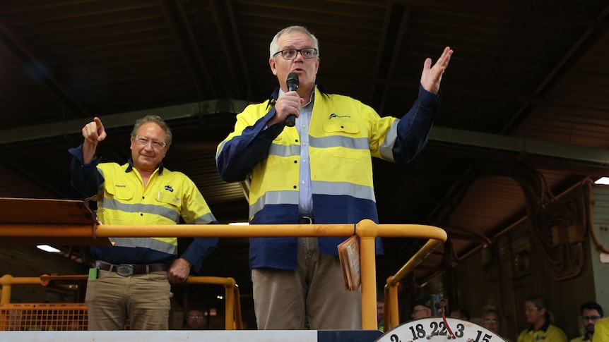 Scott Morrison and Andrew Forrest