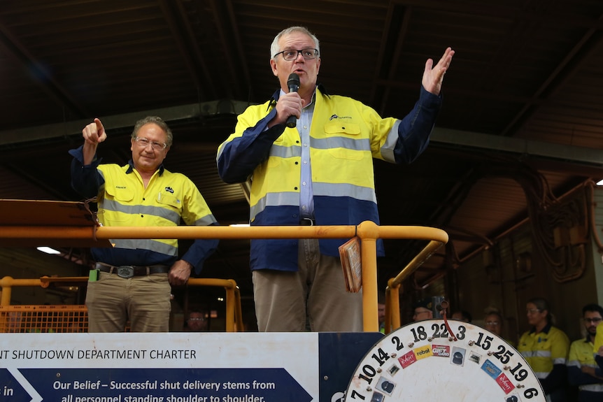 Scott Morrison and Andrew Forrest