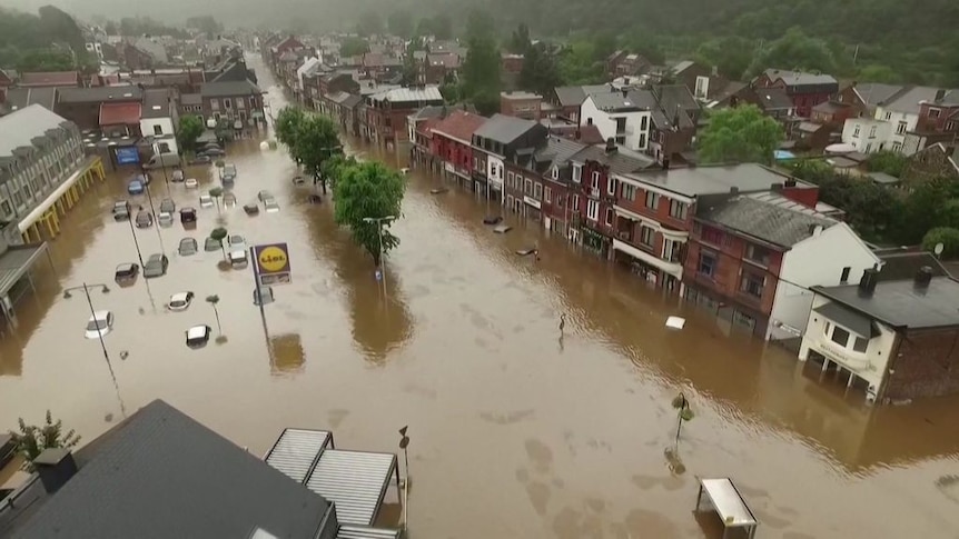 Over 30 people have died in flooding in Europe