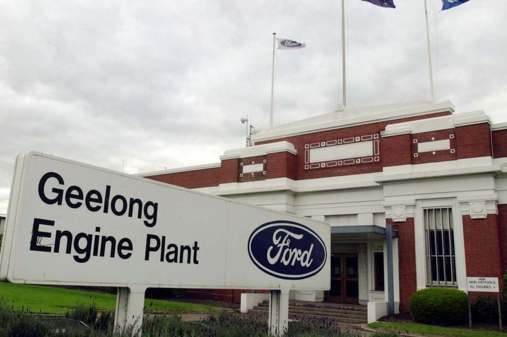 The strike halted production at the Ford Geelong plant.