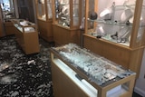 IMP jewellery store after it was targeted in an armed robbery.