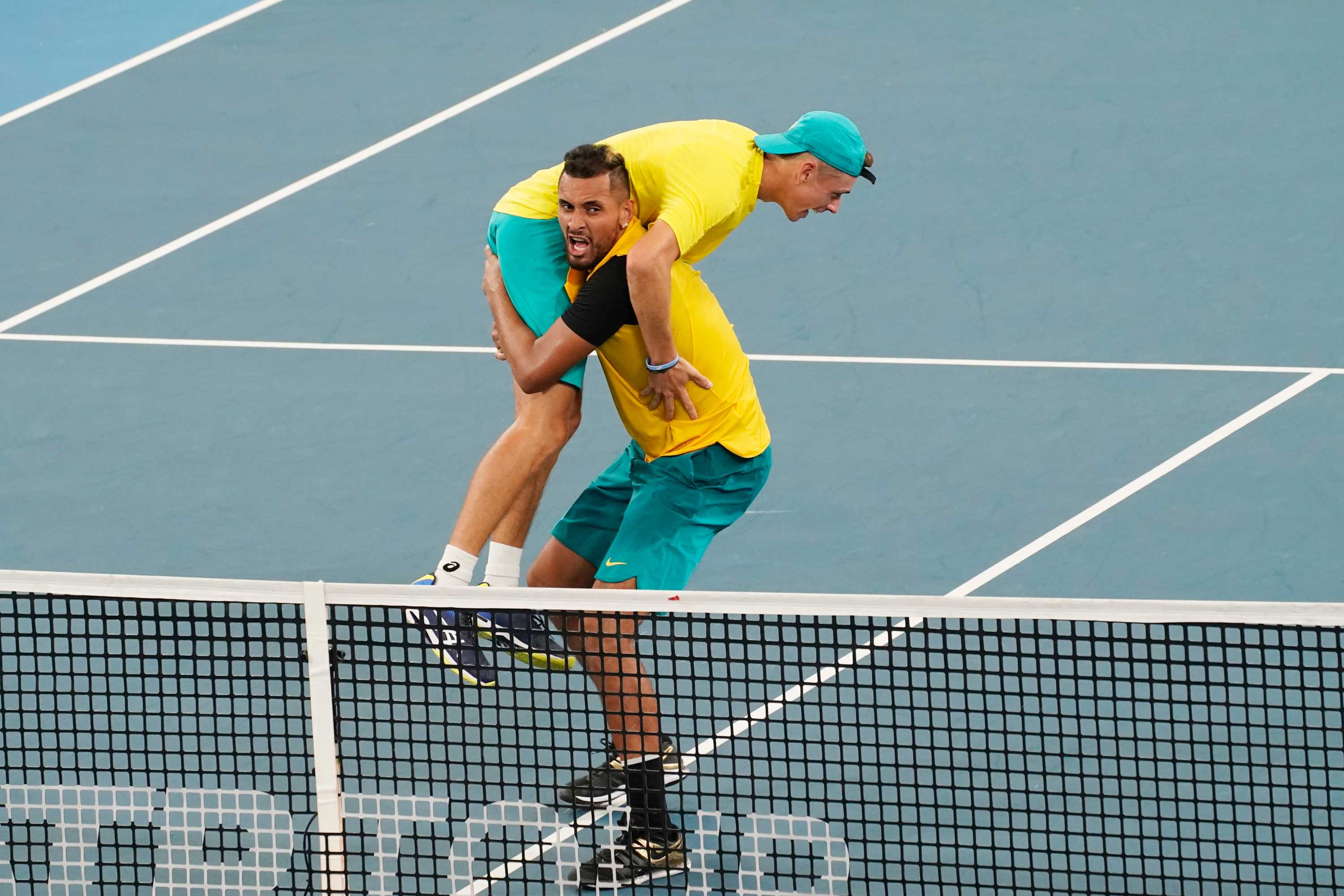 Nick Kyrgios, Alex De Minaur Win Epic ATP Cup Quarter-final Against ...