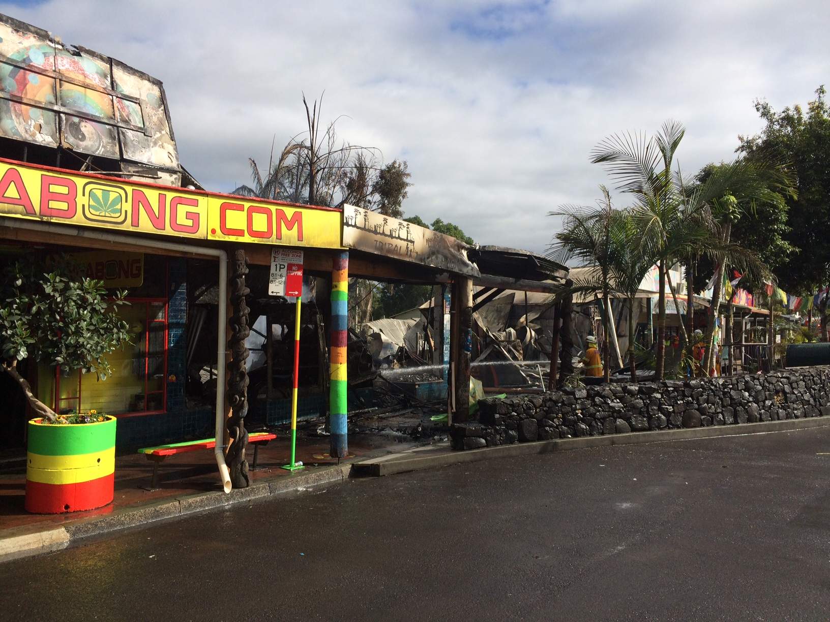 Nimbin fire damage