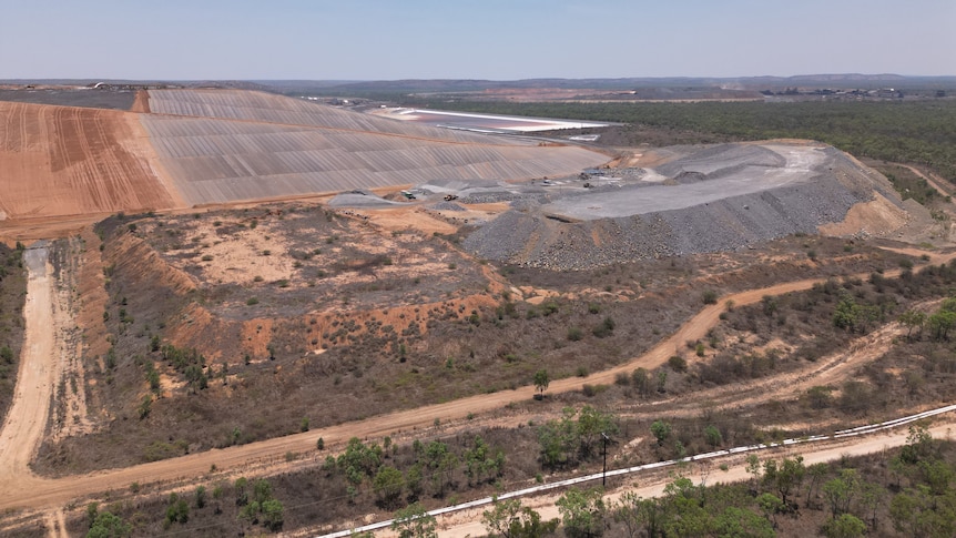 An aerial view of the McArthur River Mine in the Northern Territory