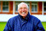 Mick Hunt, the groundsman at Lord's in London.