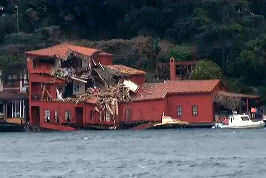 Historic mansion on the Bosporus strait