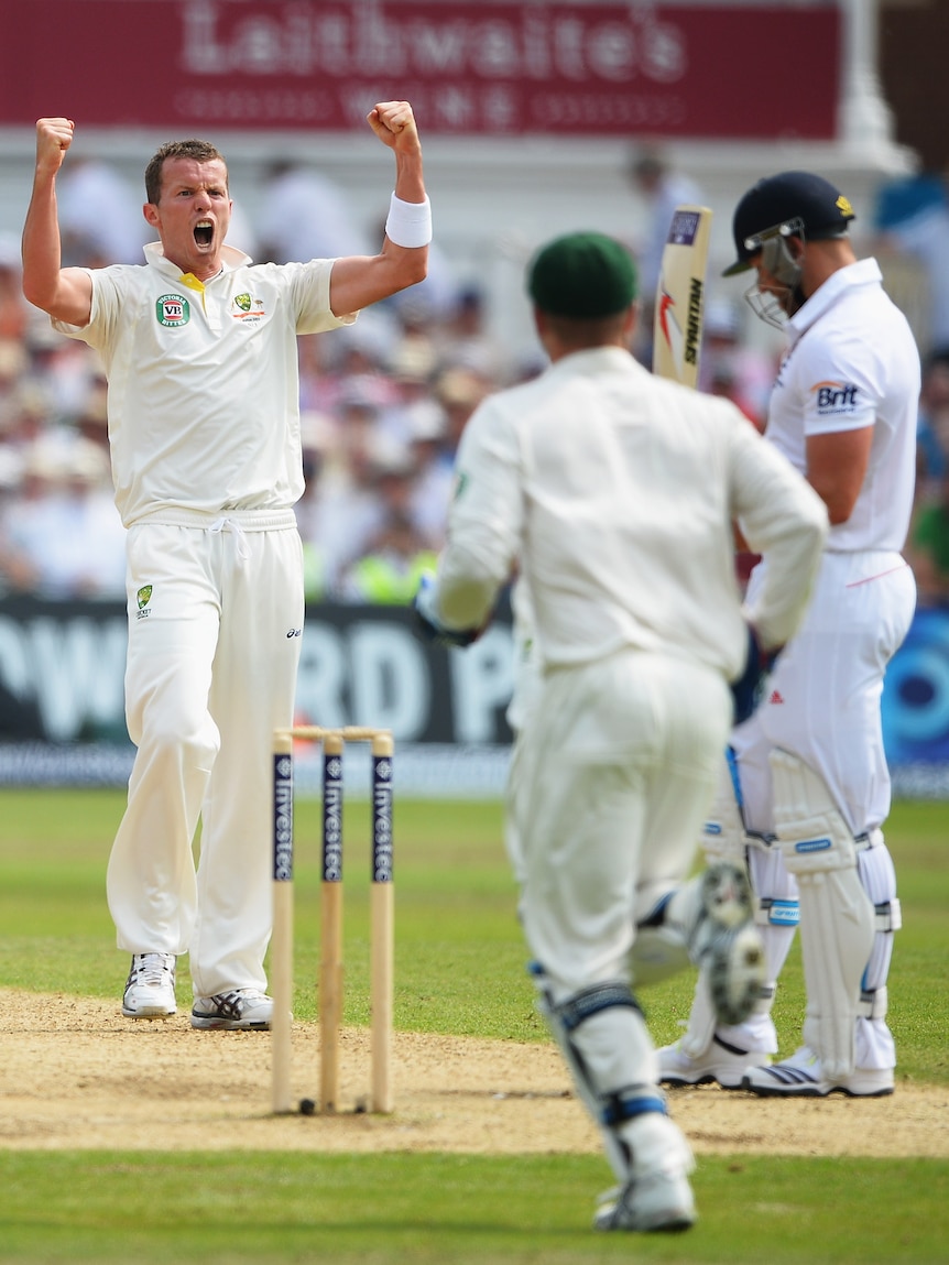 Siddle sends Prior to the sheds