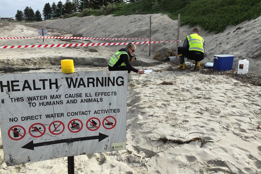 Safety Bay beach closure