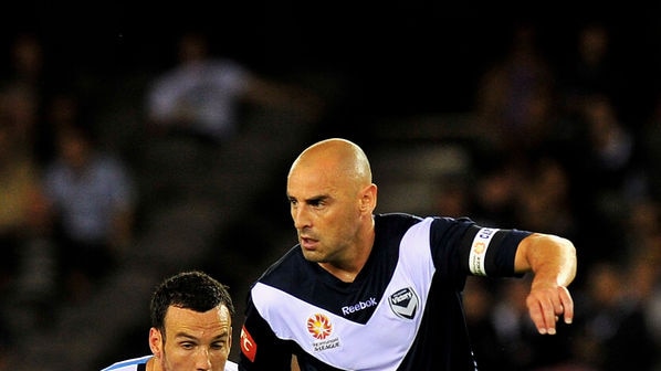 Milestone man: It was a frustrating result for Kevin Muscat in his 500th national appearance.