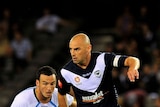 Milestone man: It was a frustrating result for Kevin Muscat in his 500th national appearance.