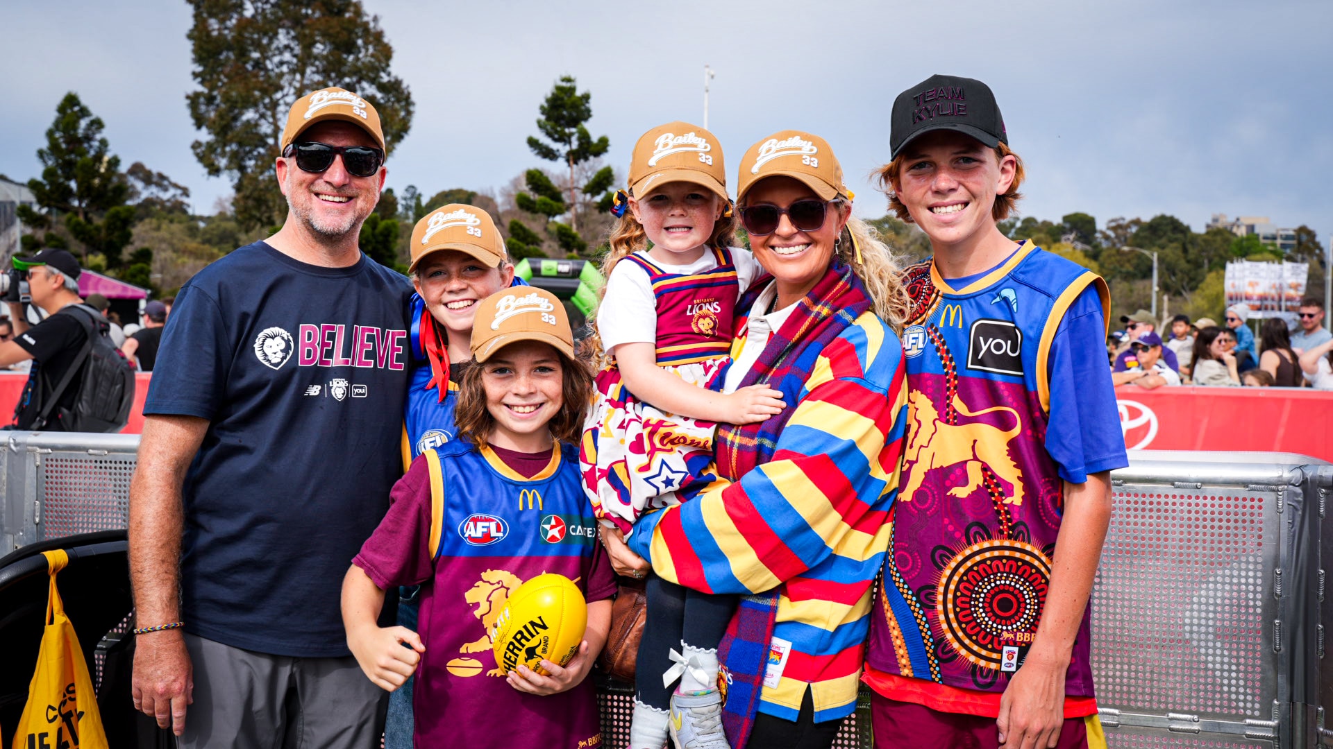 Hayley Hall and family