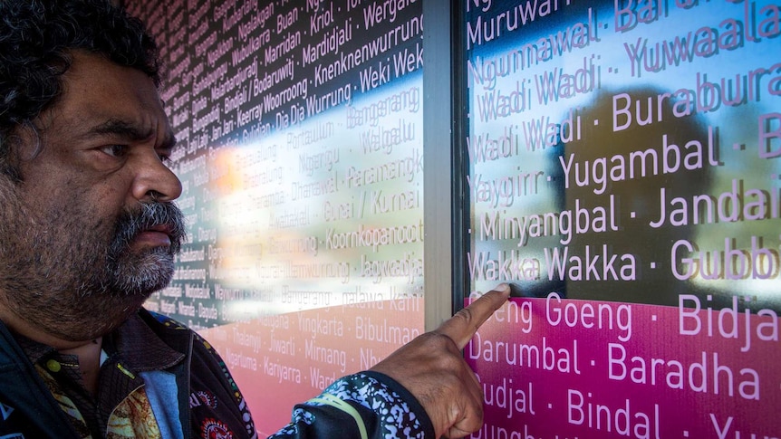 Wakka Wakka indigenous language speaker Fred Cobbo at AIATSIS