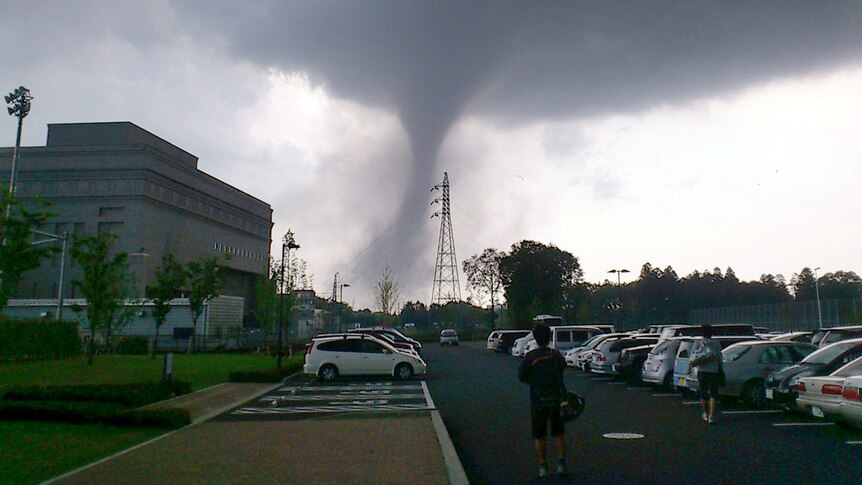 Tornado sweeps through Tsukuba city in Japan