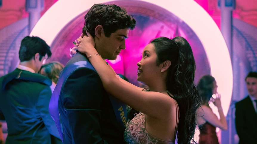 Peter and Lara Jean dance