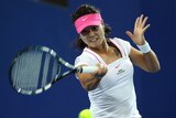 Li Na won nine consecutive games on her way to a 6-0, 6-3 win over Ekaterina Makarova (file photo)