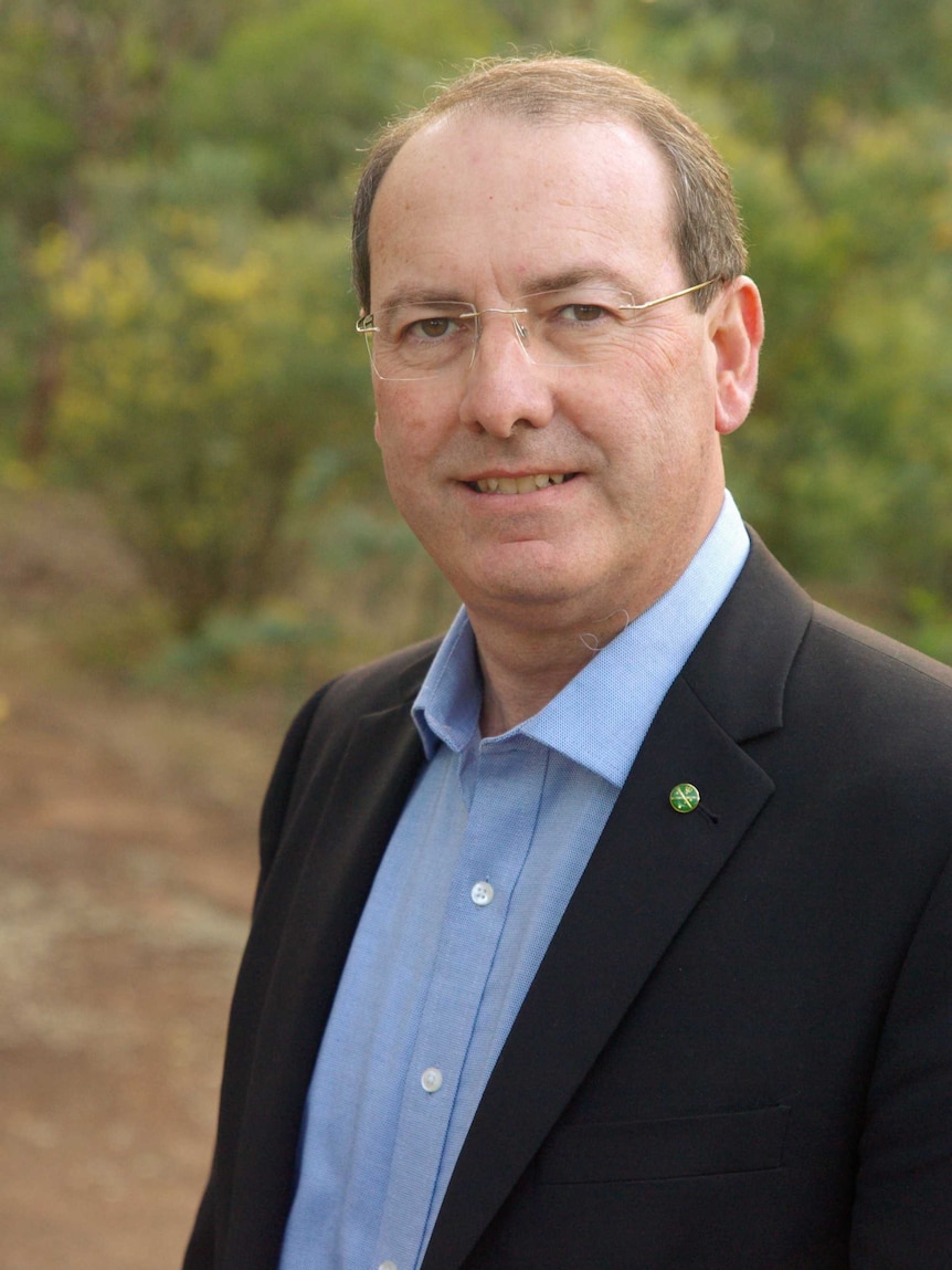 Eden-Monaro MP Peter Hendy.