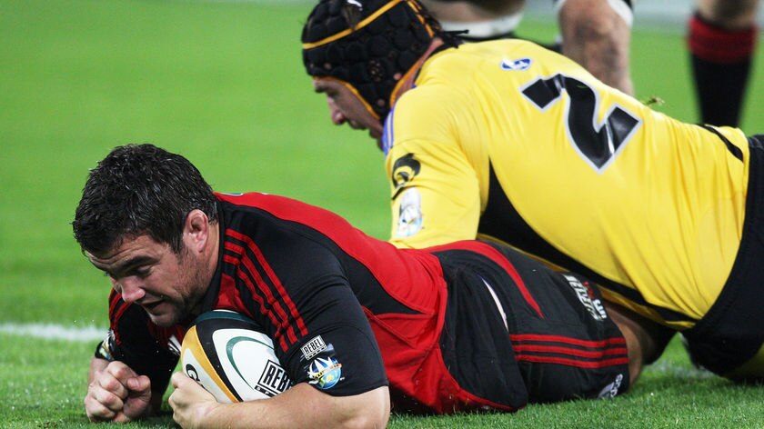 Big loss... the Crusaders will be without Corey Flynn for the Super 14 final against NSW.