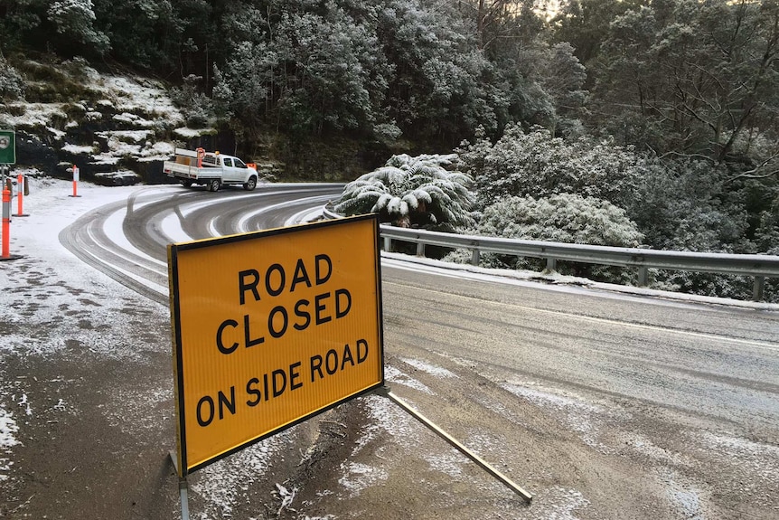 Mt Wellington access road closed