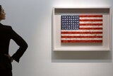 Flag by artist Jasper Johns