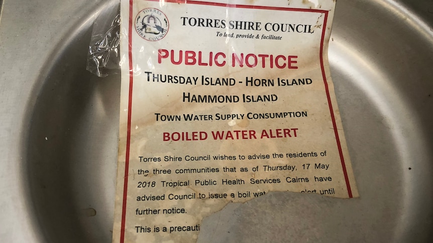 Boil water alert