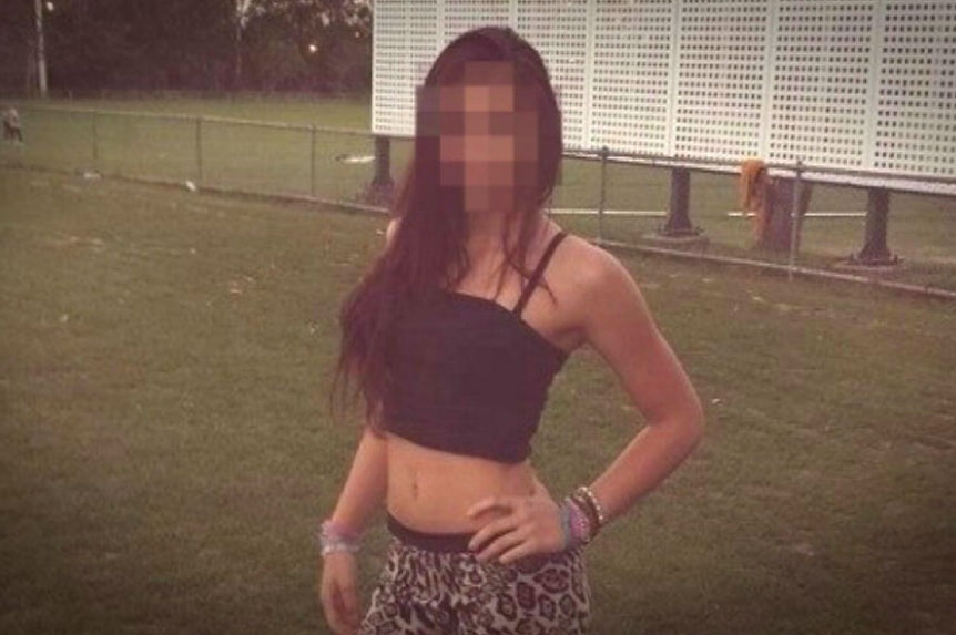 Picture of 15-year-old girl who has only been identified as MK during an inquest.