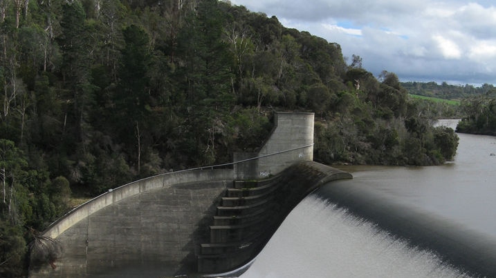 Trevallyn dam near Launceston
