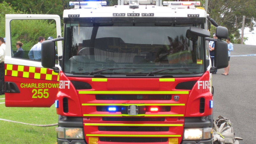 NSW Fire and Rescue Charlestown truck.JPG