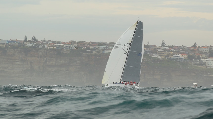 Tough defence ... Loki won handicap honours in the 2011 Sydney to Hobart.