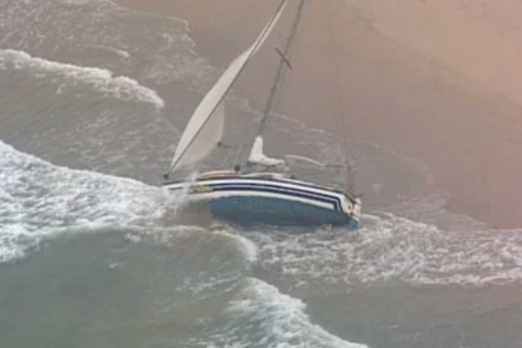 Yacht capsized