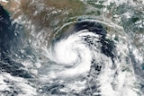 Satellite image released by NASA shows Cyclone Amphan over the Bay of Bengal in India