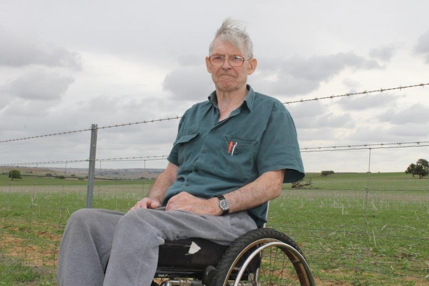 Ian Minty is refusing to allow shale gas exploration on his Dandaragan farm.