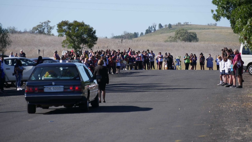 Wellington funeral procession