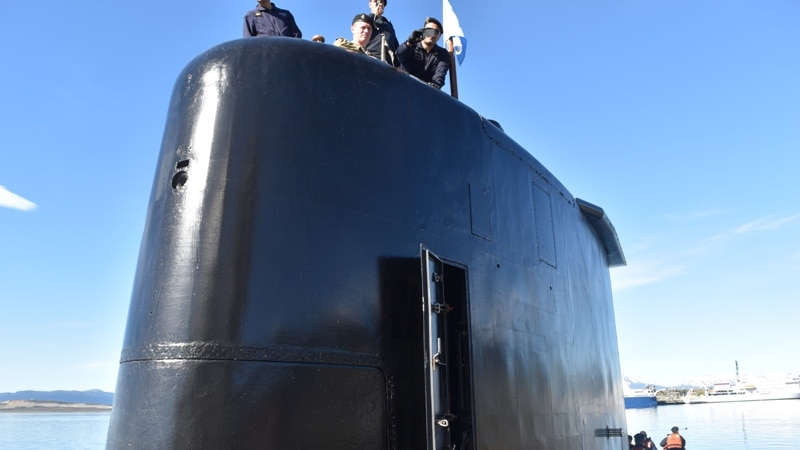 The Argentine Navy's submarine, San Juan