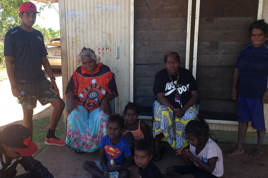 The Sing family in Borroloola