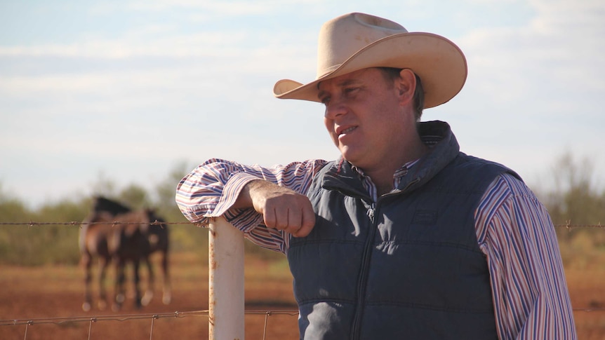 Minderoo station manager Ben Wratten says underwater, non-evaporative dams are key to keeping livestock alive through drought.